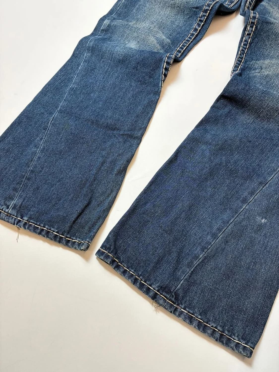 트루릴리젼 00s y2k USA 세미 부츠컷 데님 팬츠 PN8502 상품이미지4