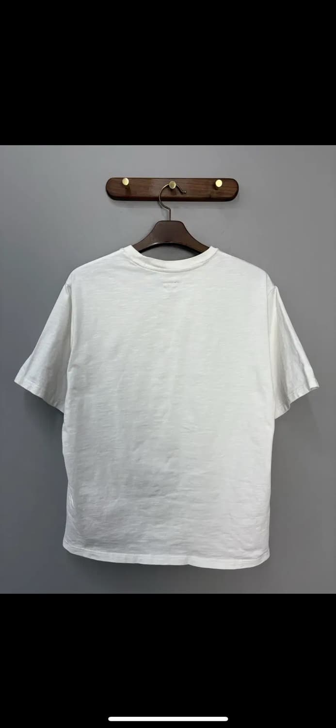 슈프림 스케치 자수로고 숏슬리브탑 화이트 반팔 H1907 상품이미지5