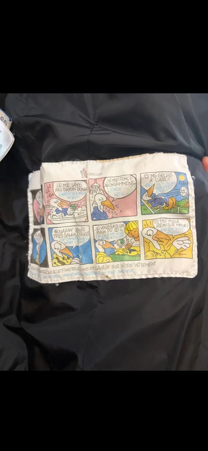 몽클레어 블랙 패딩 점퍼 상품이미지5