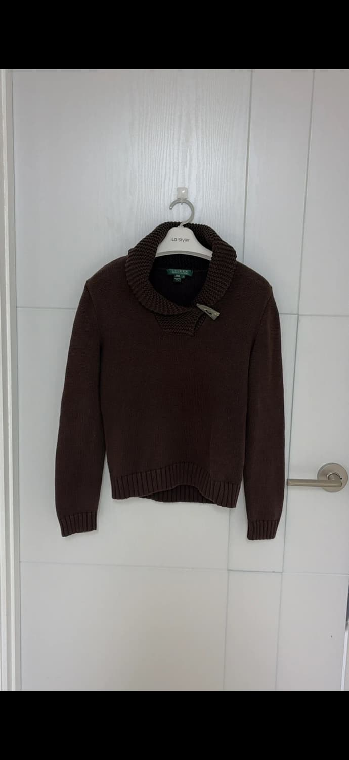 폴로 랄프로렌 숄카라 니트 S 44,55 정품 상품이미지1