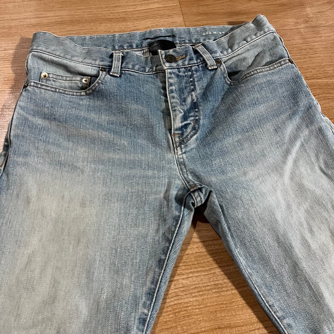 [29-30] 생로랑 디스 연청바지 상품이미지6