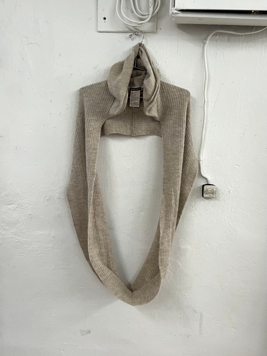 앤드뮐미스터 알파카울 후드 머플러 상품이미지2