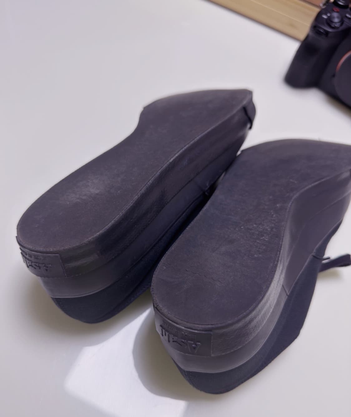 아사히 덱슈즈 VENTILE BLACK 240사이즈  상품이미지6