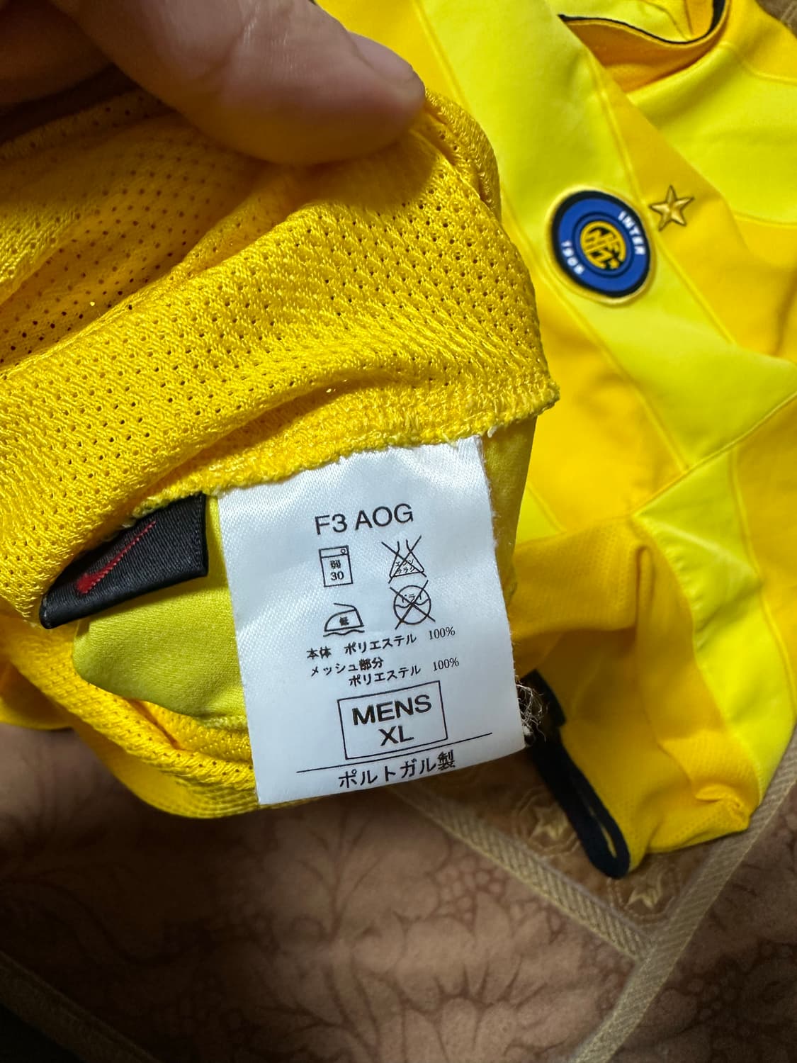 인테르 인터밀란 03-04 어웨이 아드리아누 해외XL 상품이미지4