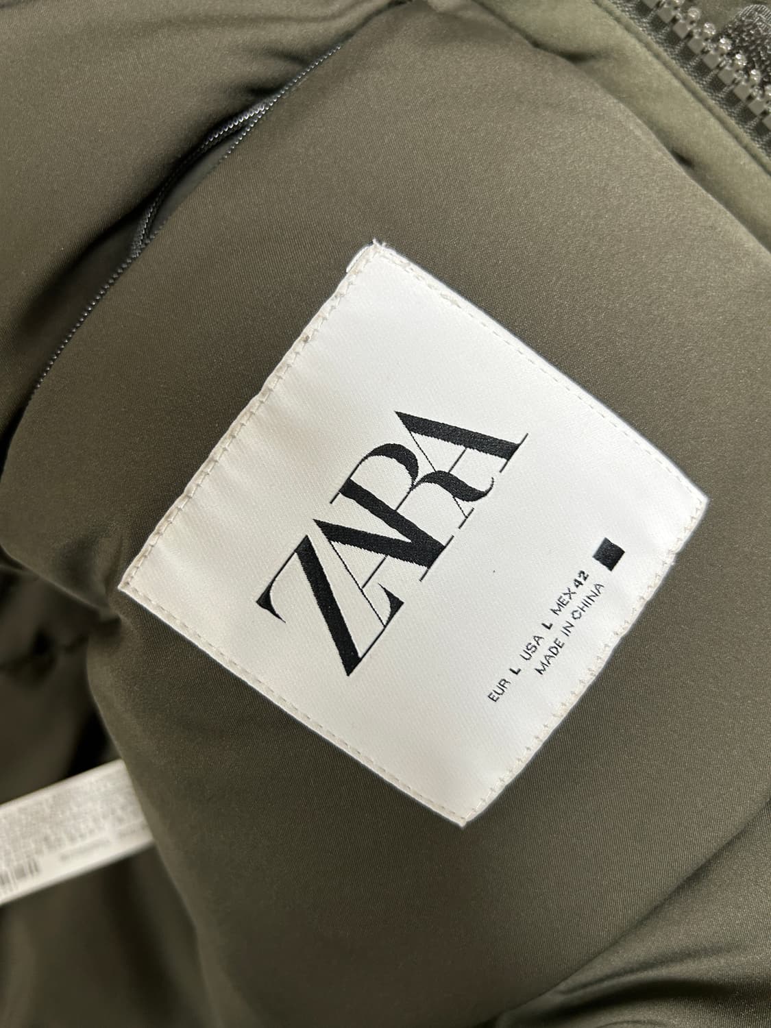 자라 워터프루프 패딩 상품이미지3