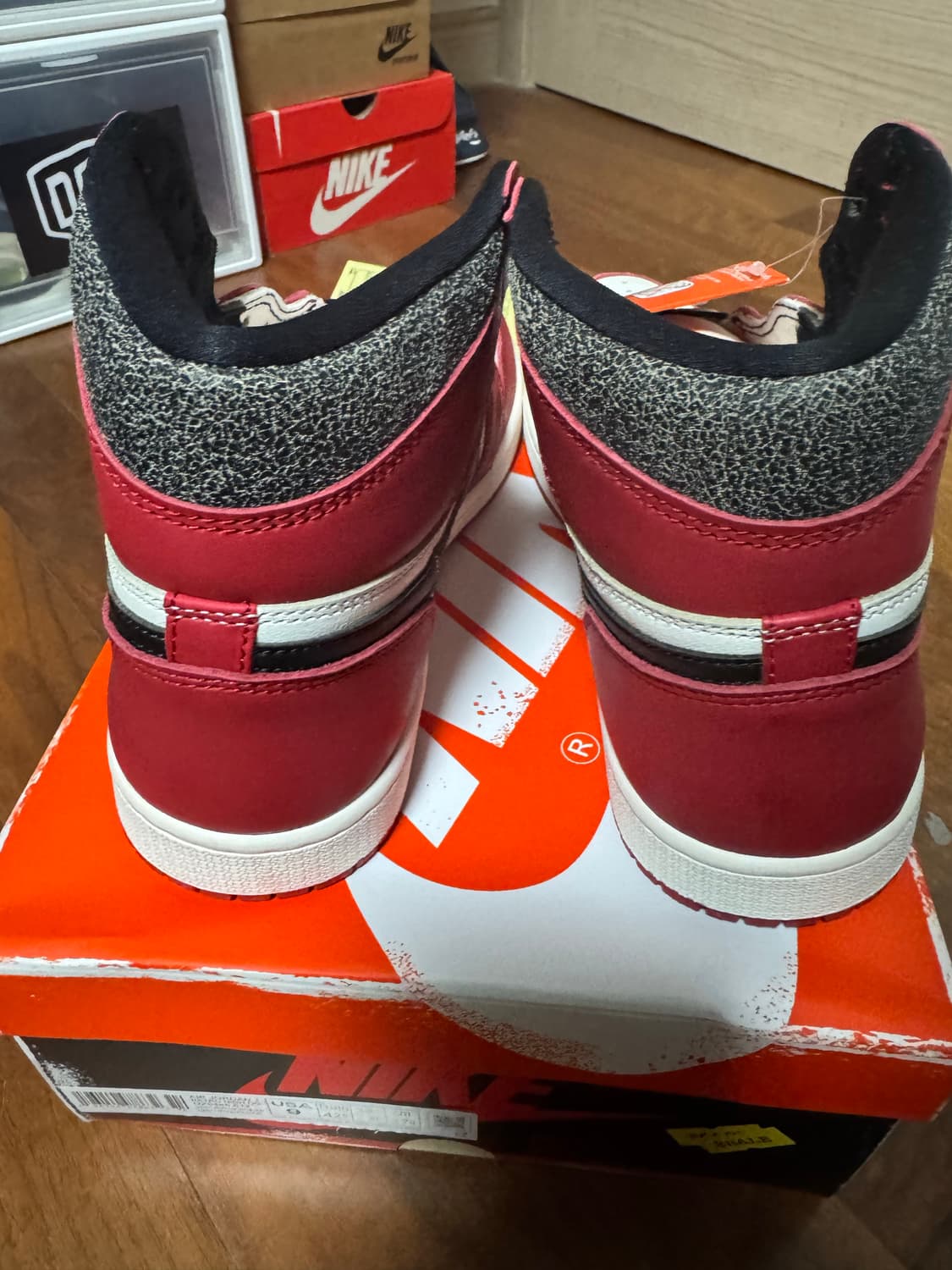 정품새제품 2022 나이키 조던1 하이 OG 시카고 265mm 상품이미지4