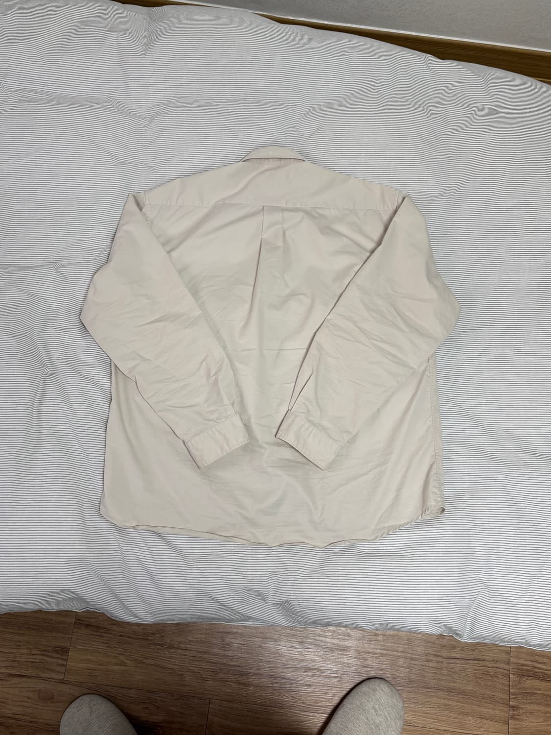 토마스모어 페이디드 셔츠 다크스노우 L(100) 상품이미지2