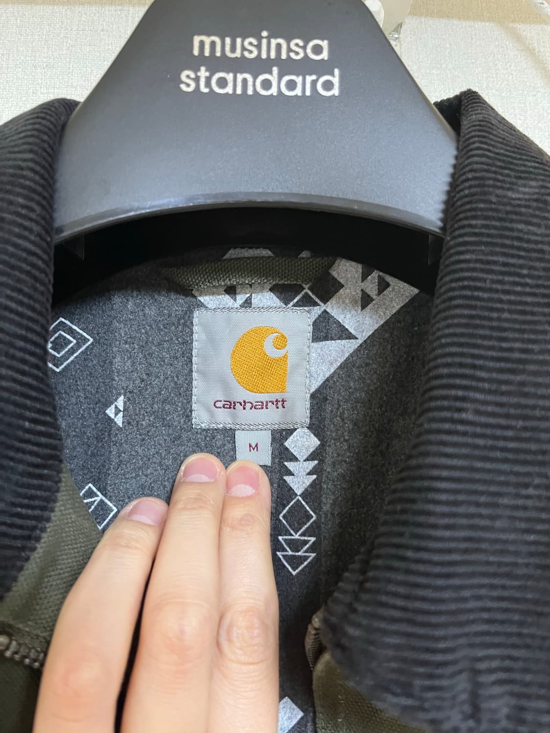 칼하트 wip(윕) 디트로이트 자켓 올리브 M 상품이미지2