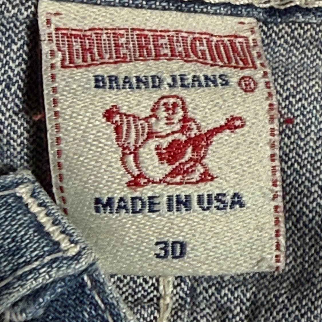 트루릴리젼 워싱 데미지 데님팬츠 상품이미지9