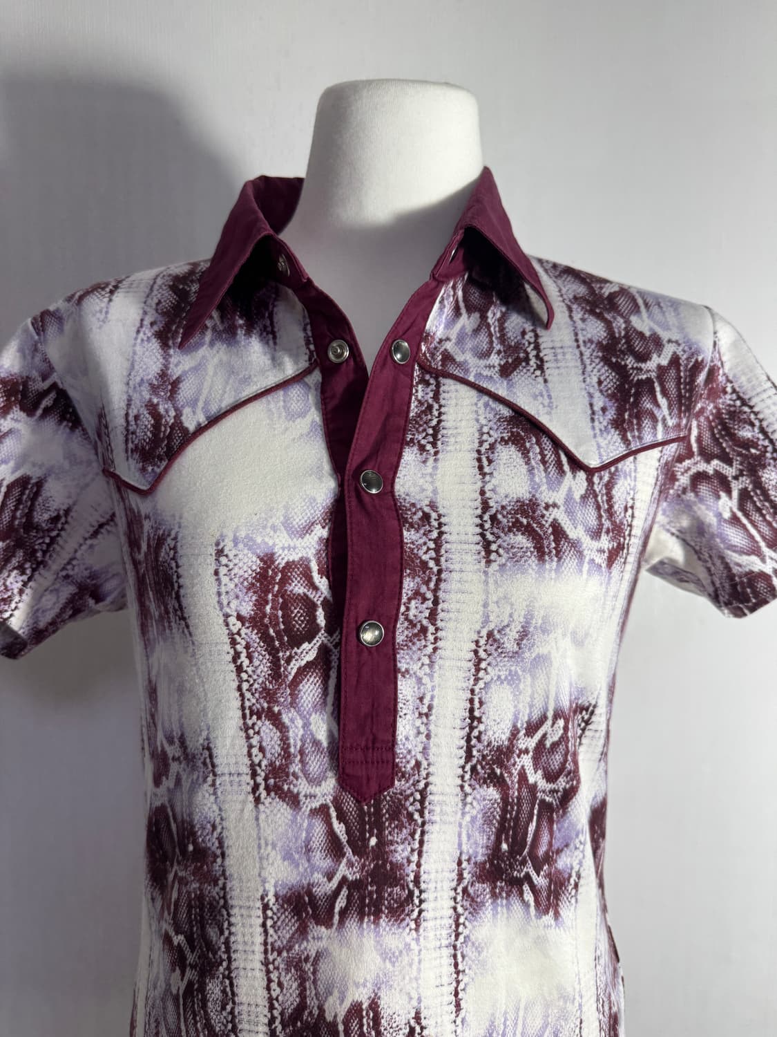 토네이도마트 파이톤 펄 스냅 웨스턴 셔츠 상품이미지2