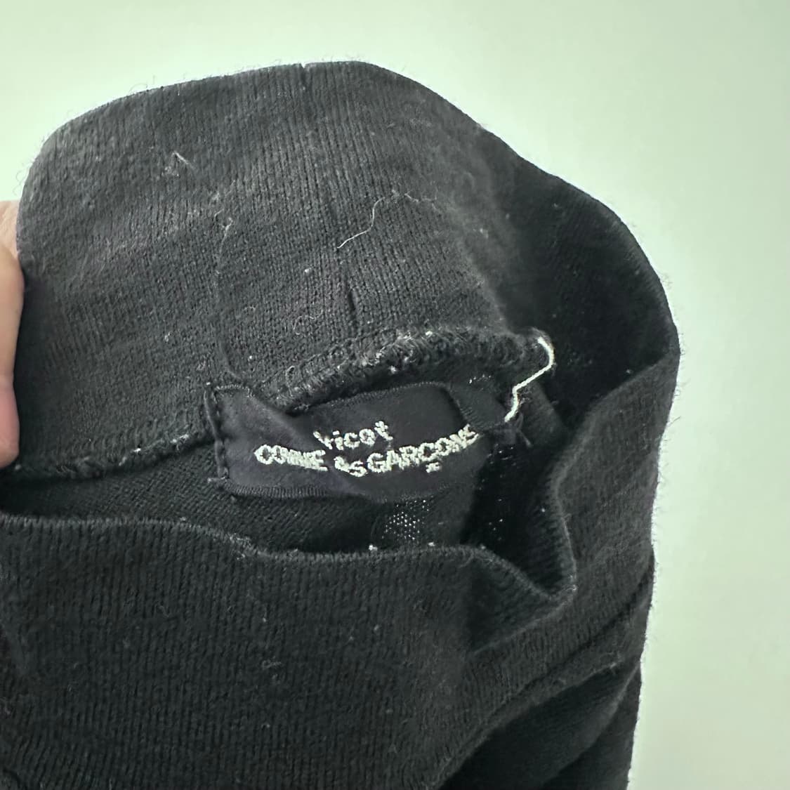 꼼데가르송 comme des garcons 하이넥 터틀넥 목티 니트 상품이미지5