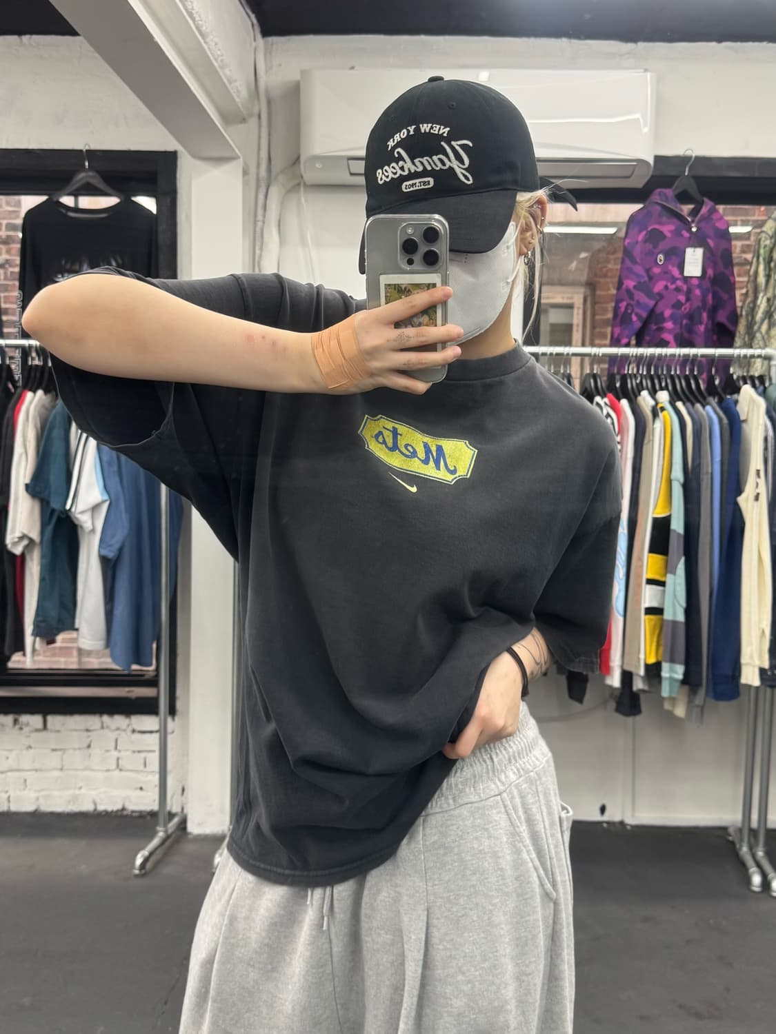 VTG 나이키 뉴욕 매츠 티셔츠 상품이미지3
