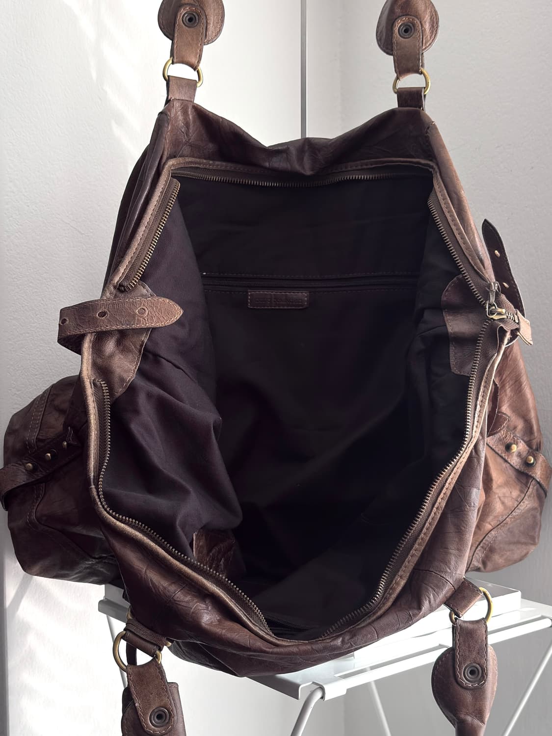 아돌포 도밍게즈 빈티지 워시드 숄더백 상품이미지8