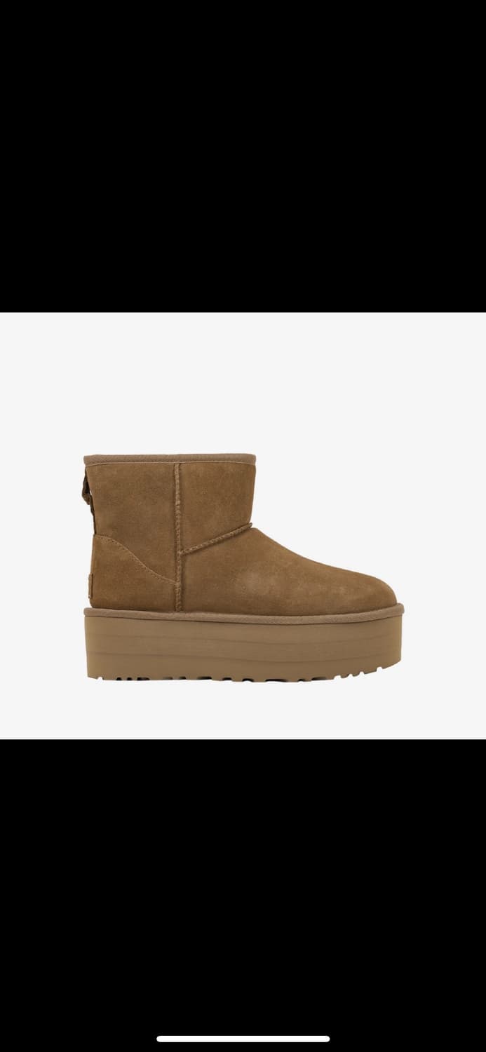 어그 클래식 미니 플랫폼 부츠 (체스트넛) 상품이미지1