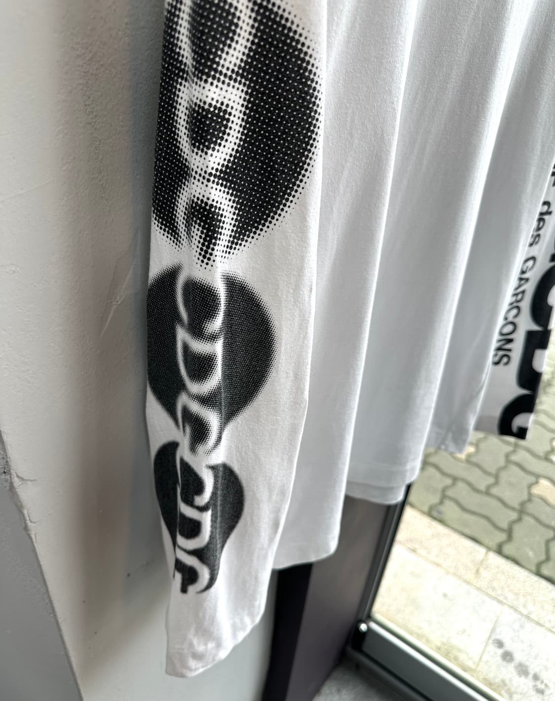 L/ 꼼데가르송 CDG 암프린팅 긴팔 상품이미지5