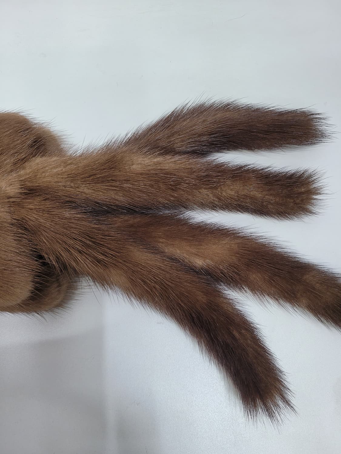 천연 밍크 머플러 / 총장 171 브라운
 상품이미지4