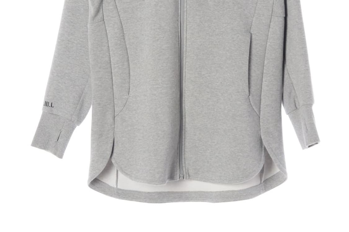 JILLSTUART 스포츠 그레이 후드집업 M 상품이미지4