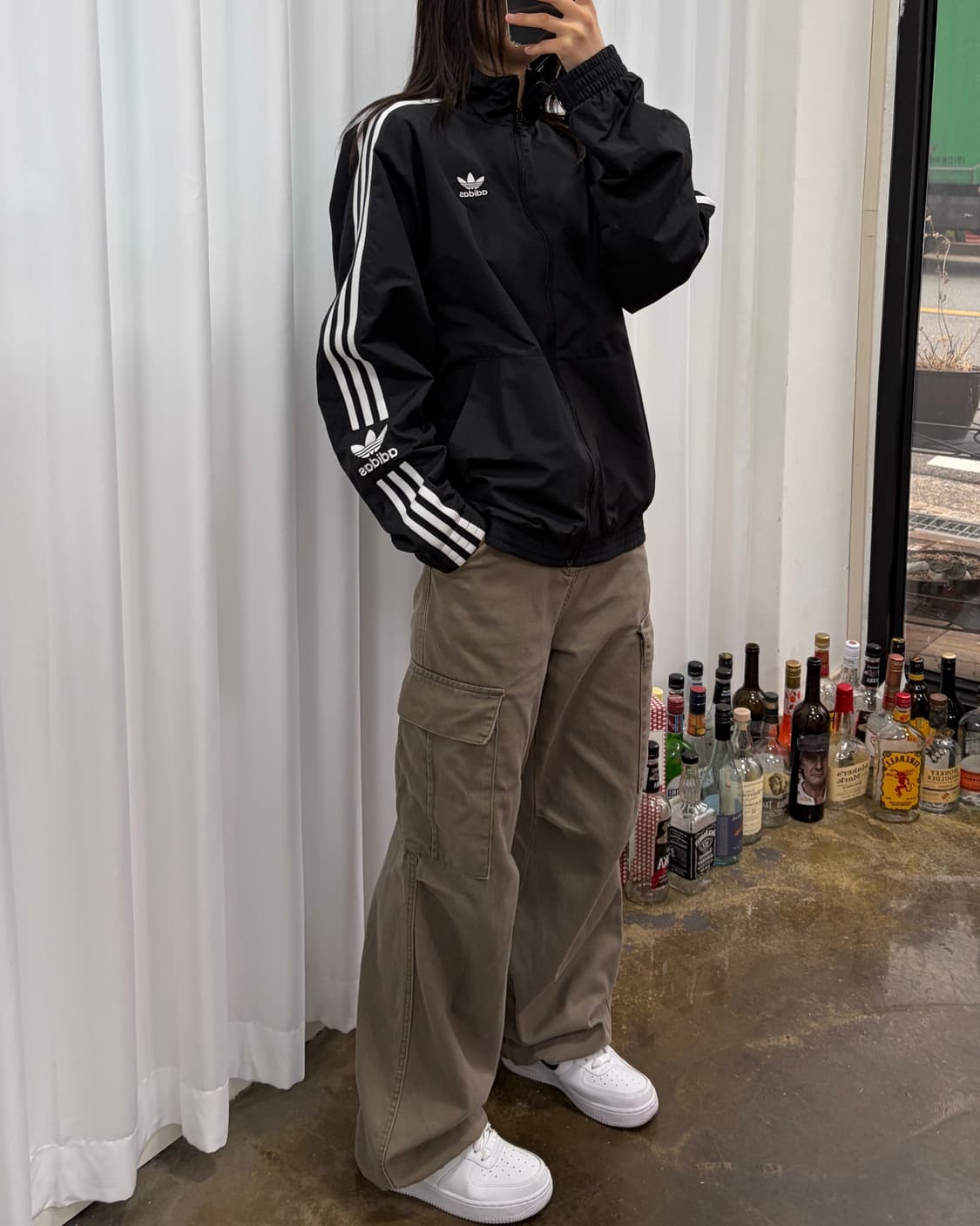 [S]아디다스 파이어버드 트레포일 바람막이 상품이미지2