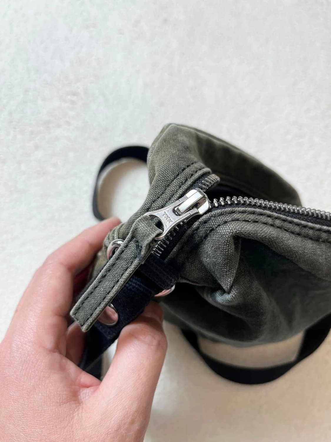 스투시 Stussy 캔버스 피그먼트 워시드 크로스백 A1780 상품이미지8