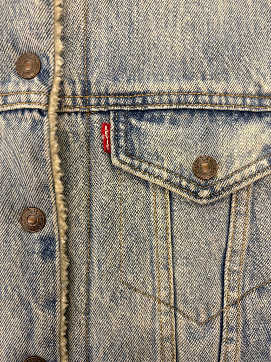 리바이스 데님 쉐르파 자켓 상품이미지4