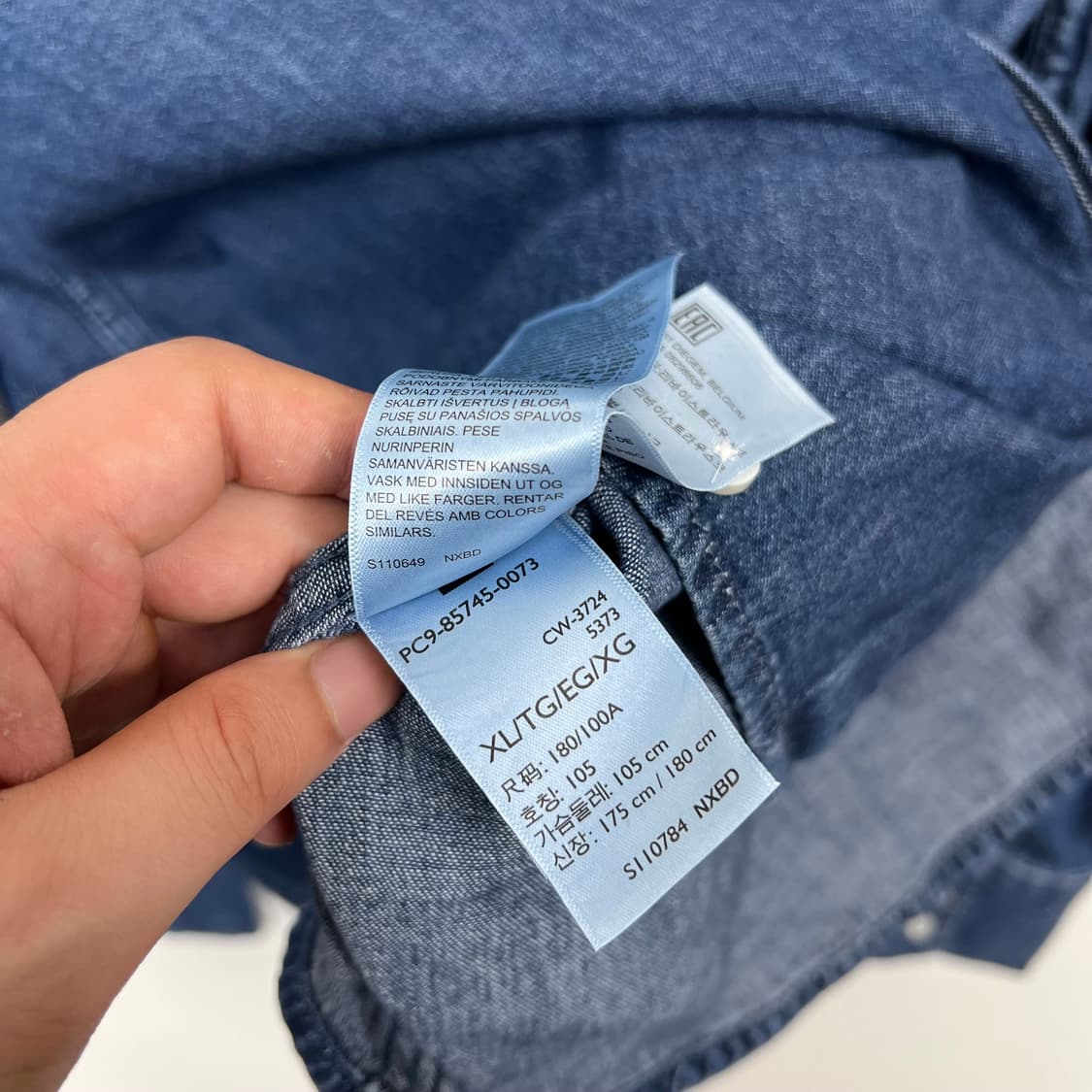 Levis 리바이스 데님 웨스턴 셔츠 상품이미지7