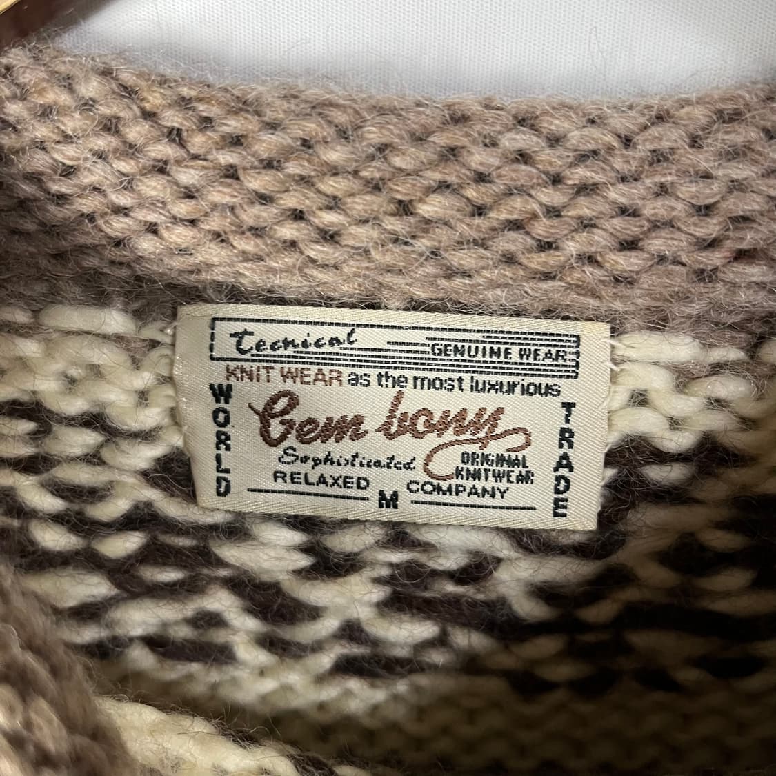 [GEMBONY] 젬보니 재팬 코위찬 울 니트 상품이미지5