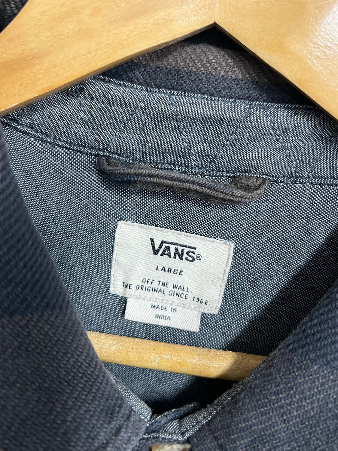 Vans 반스 엘보우 패치 플란넬 체크 셔츠 자켓 상품이미지5