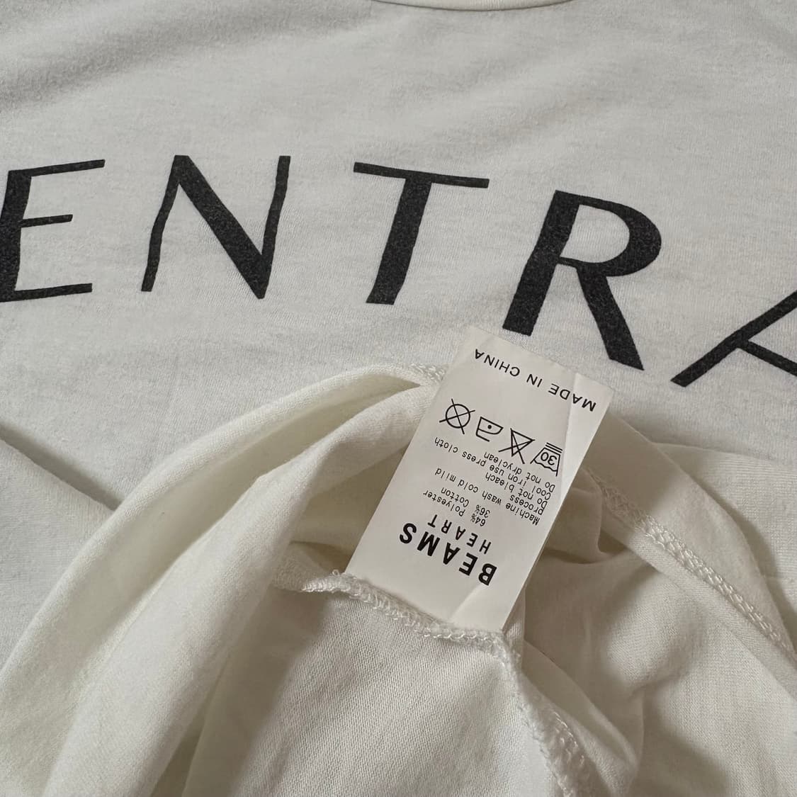  BEAMS HEART "CENTRAL" Tee 상품이미지3
