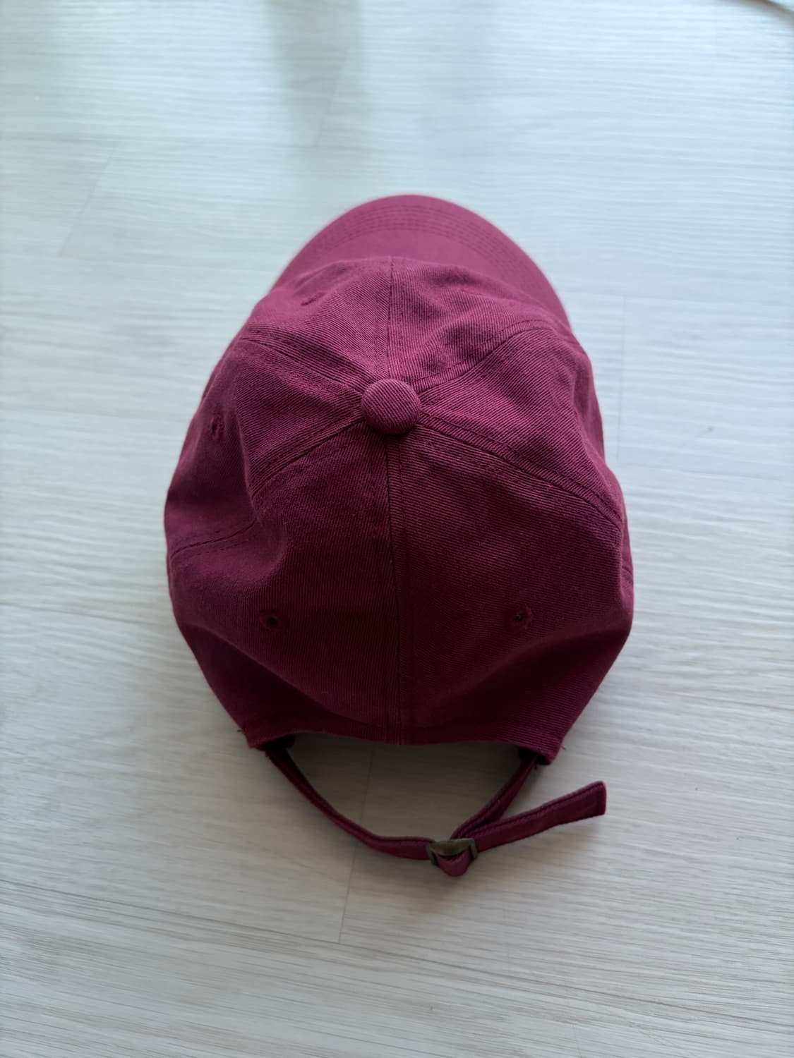 윅 Why so serious 워싱 볼캡-버건디 상품이미지2