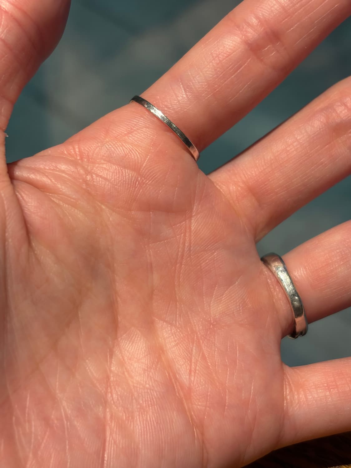 Silver 925 빈티지 스톤 링 상품이미지2