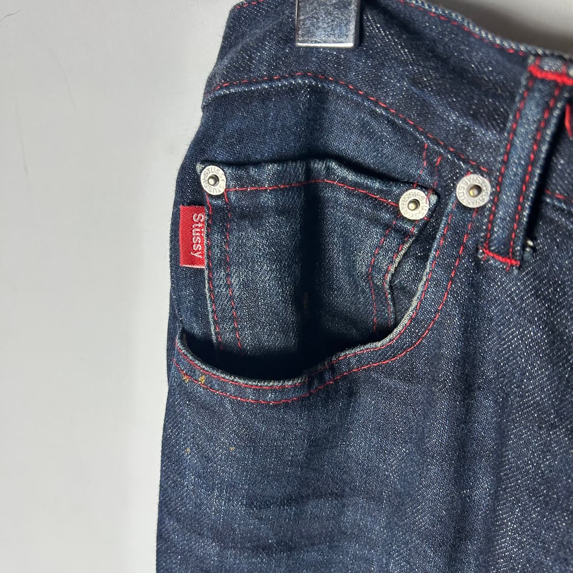 [STUSSY] 스투시 재팬 스티치 로고 데님팬츠 상품이미지5