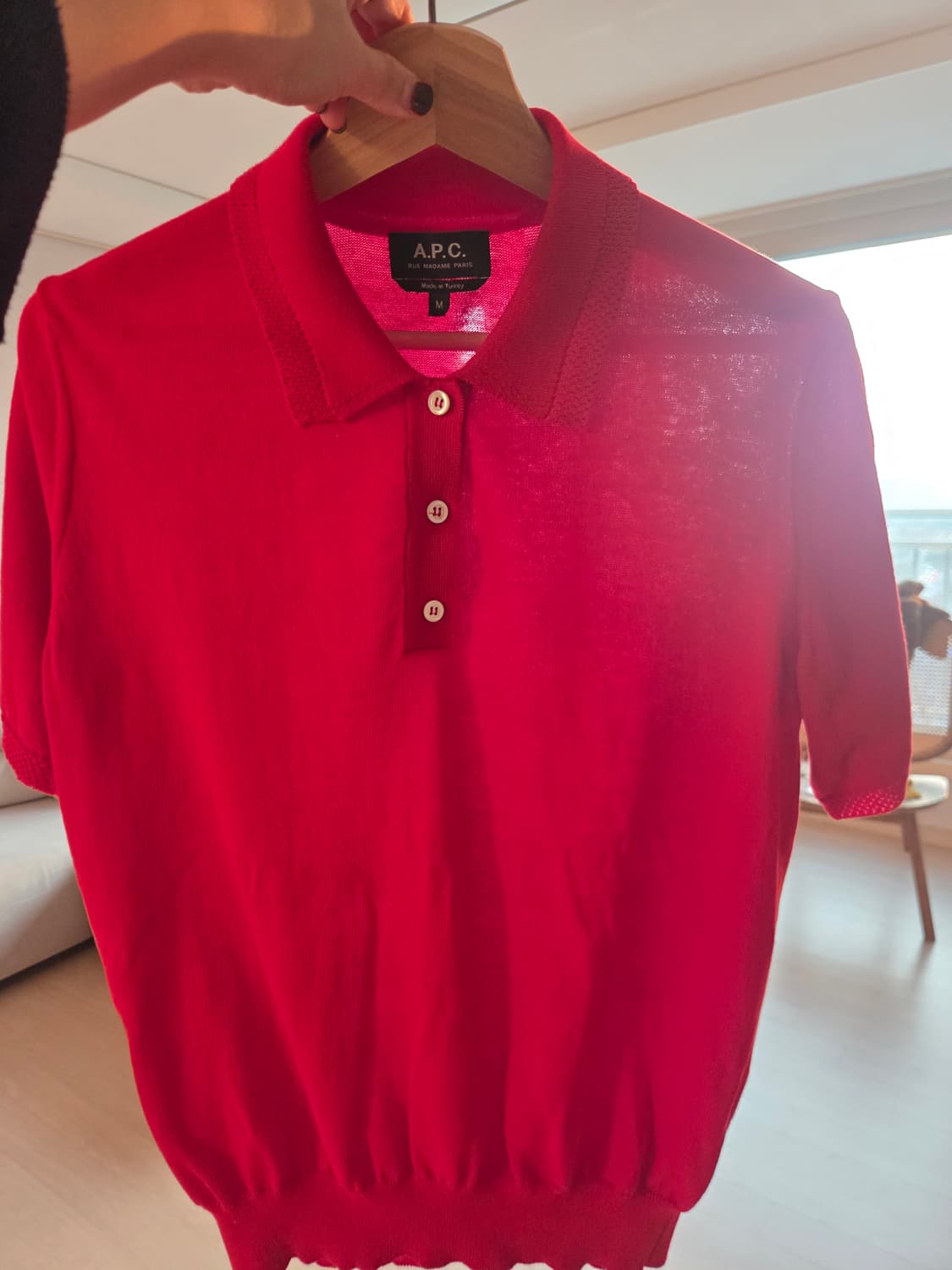A.P.C 100% cotton knit M 상품이미지5