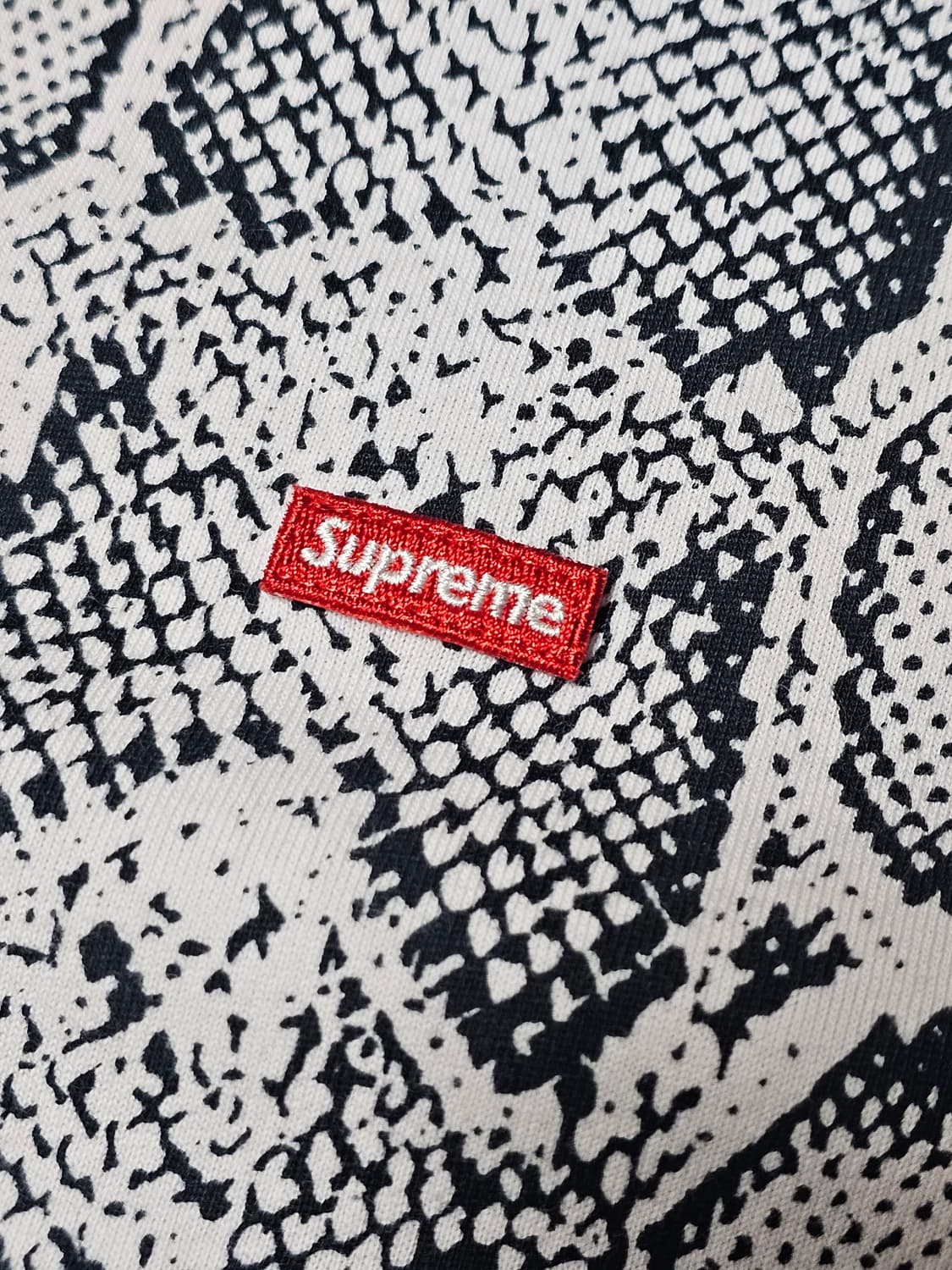 매장구매 xl) supreme 슈프림 스네이크 반팔 뱀피 상품이미지3