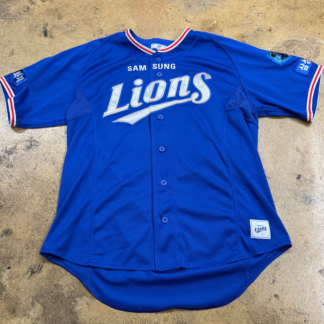 [105] 삼성 라이온즈 야구 유니폼 블루 구자욱 마킹 b10 상품이미지2