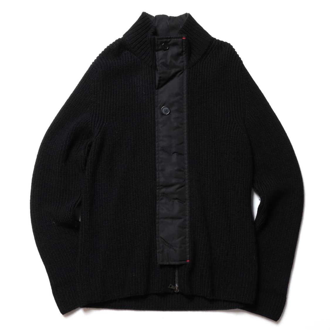 프라다 Prada Black Wool Sweater Jacket 
 상품이미지5