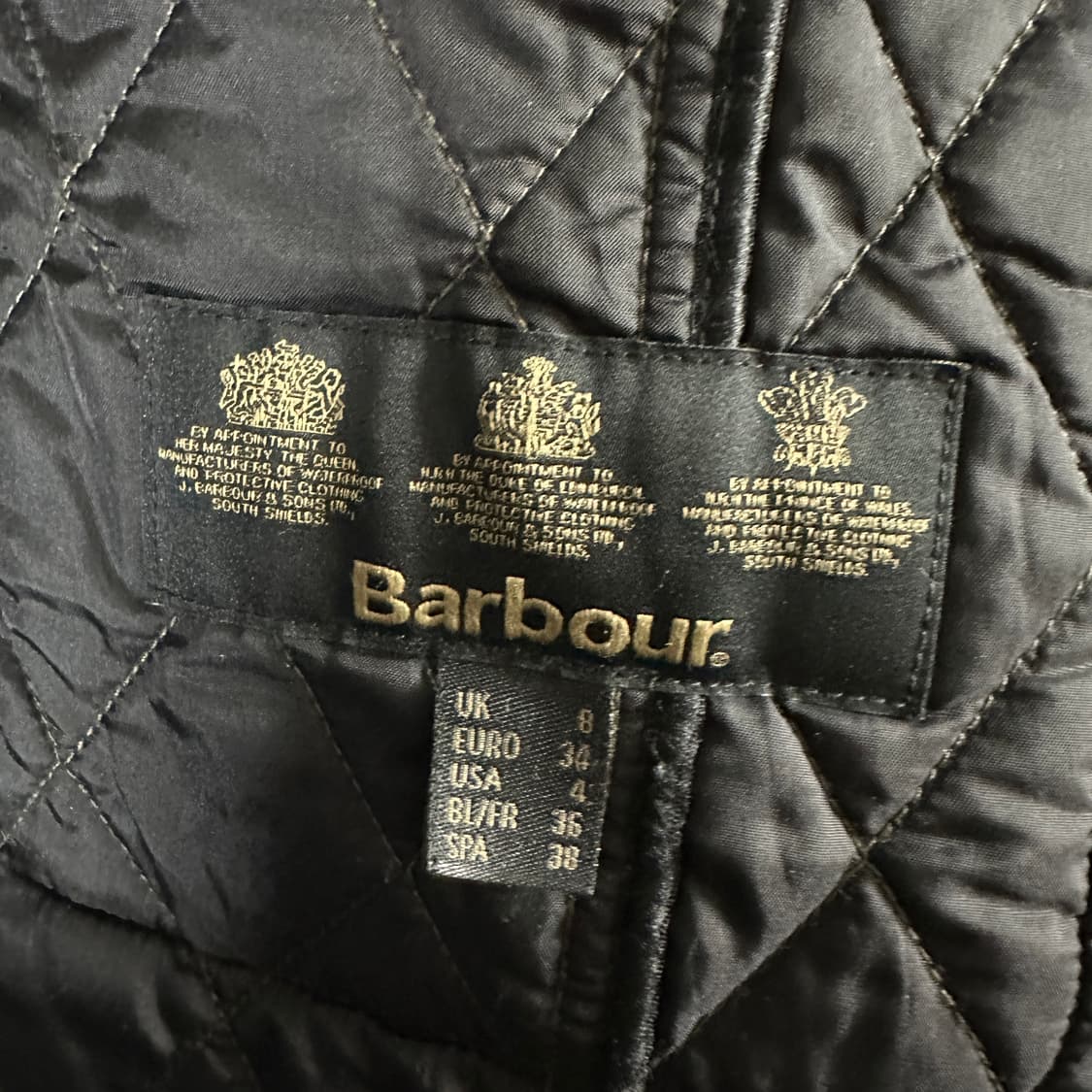 00s 바버 인터내셔널 퀼티드 자켓 상품이미지4