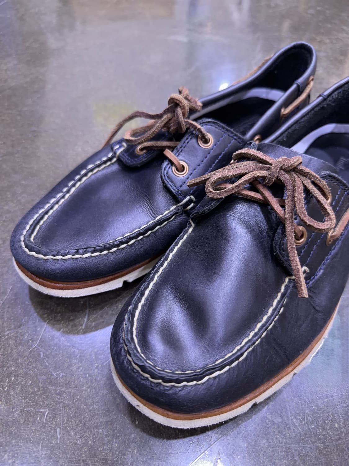 팀버랜드 센서플렉스 보트슈즈 블랙 270 상품이미지3