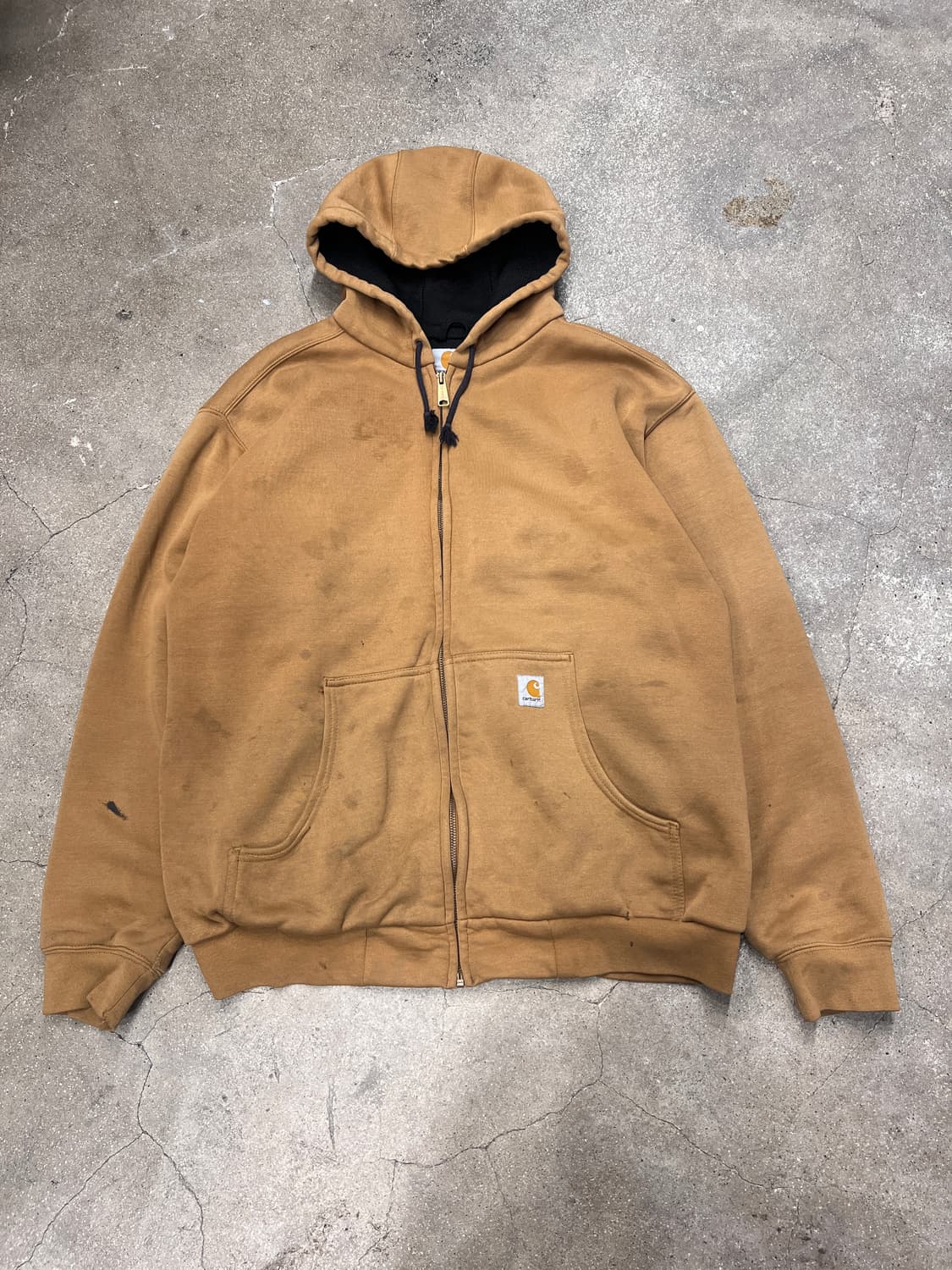 칼하트 써멀 후드집업 상품이미지1