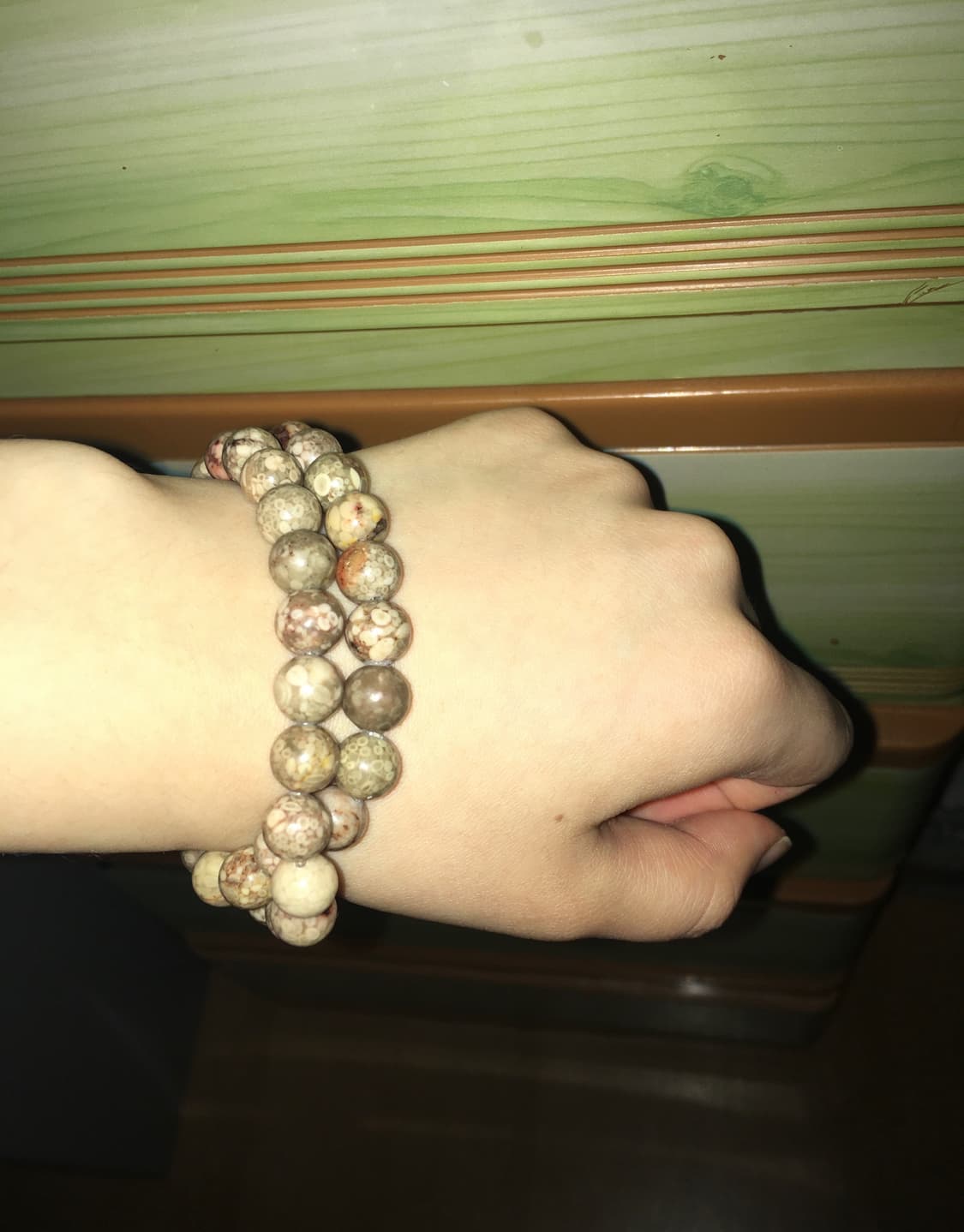 빈티지 원석•비즈 팔찌 상품이미지1