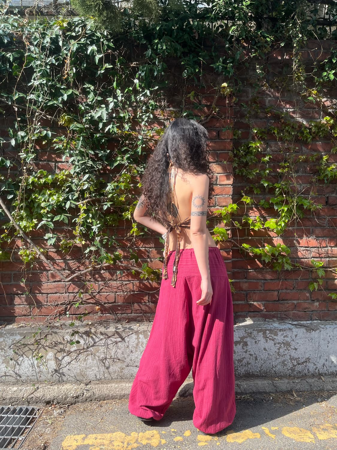 히피 와이드 사무엘 팬츠 상품이미지6