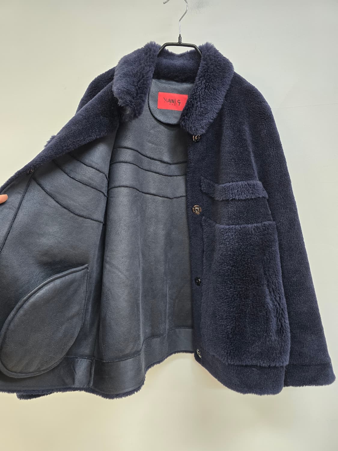 유니지 양모100% 자켓 상품이미지2