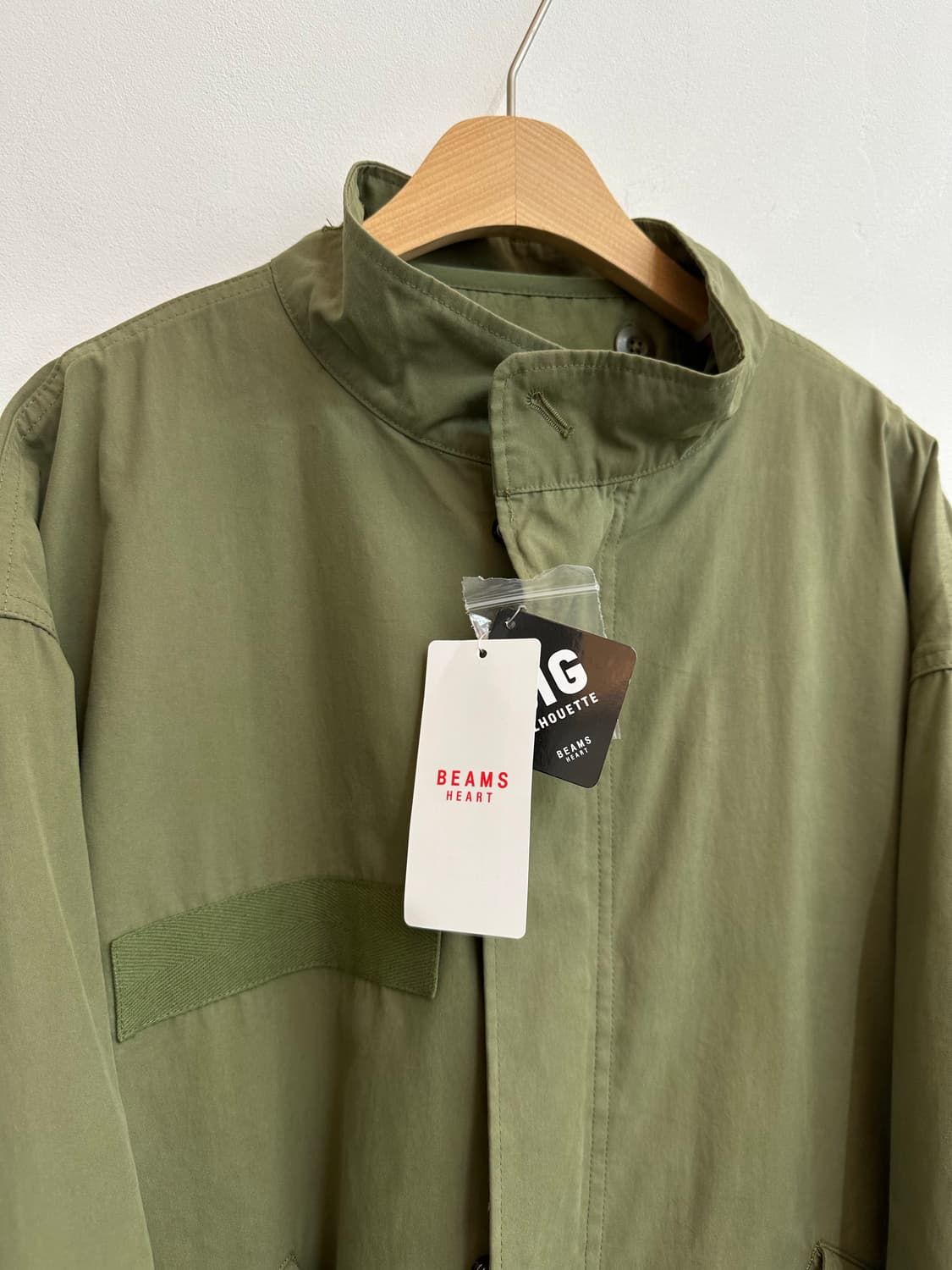 빔즈 M-65 개파카 피쉬테일 야상 모즈코트 라이너 내피 퀼팅 자켓 상품이미지3