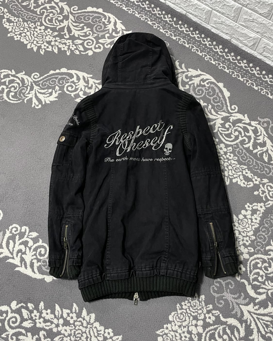 Heaven & Earth Military Hoodie Jacket 상품이미지4