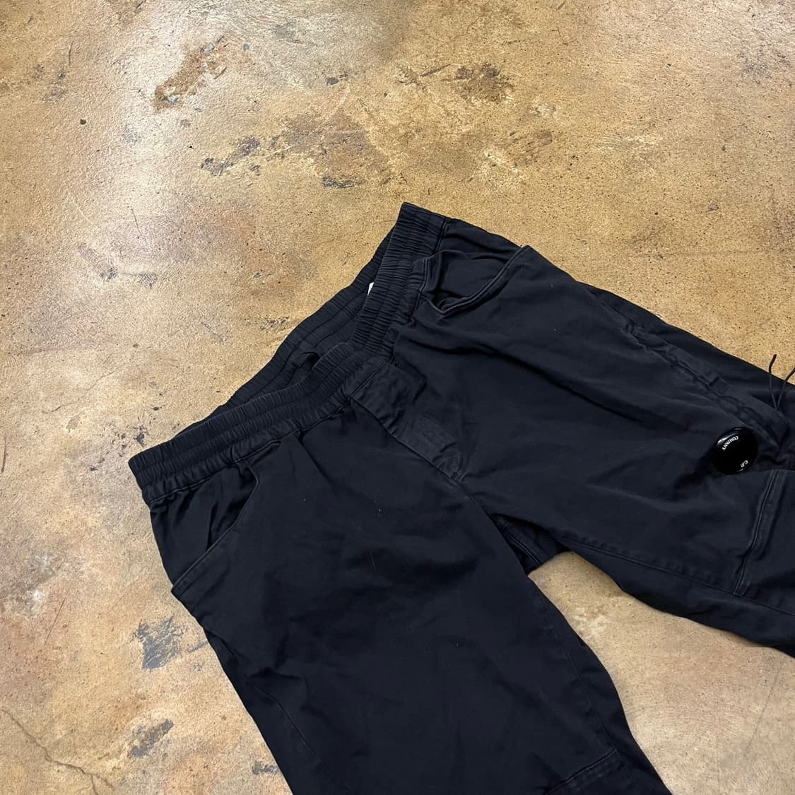 [정품/50] C.P.컴퍼니 블랙 조거 트레이닝 팬츠 b10 상품이미지1