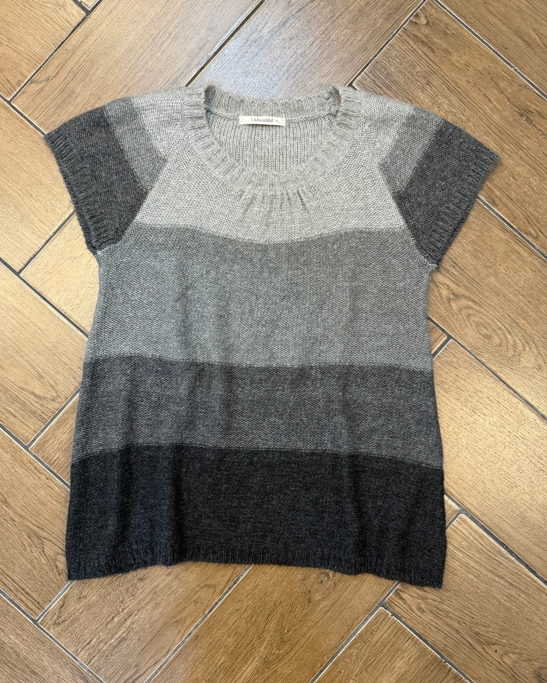 No. 그레이 폼폼 패딩 코디 Set 상품이미지7