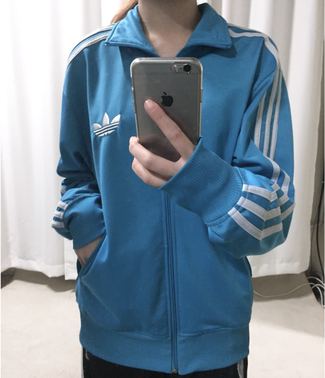 아디다스 민트 미쿠 하늘 파이어버드 구파 져지 상품이미지1