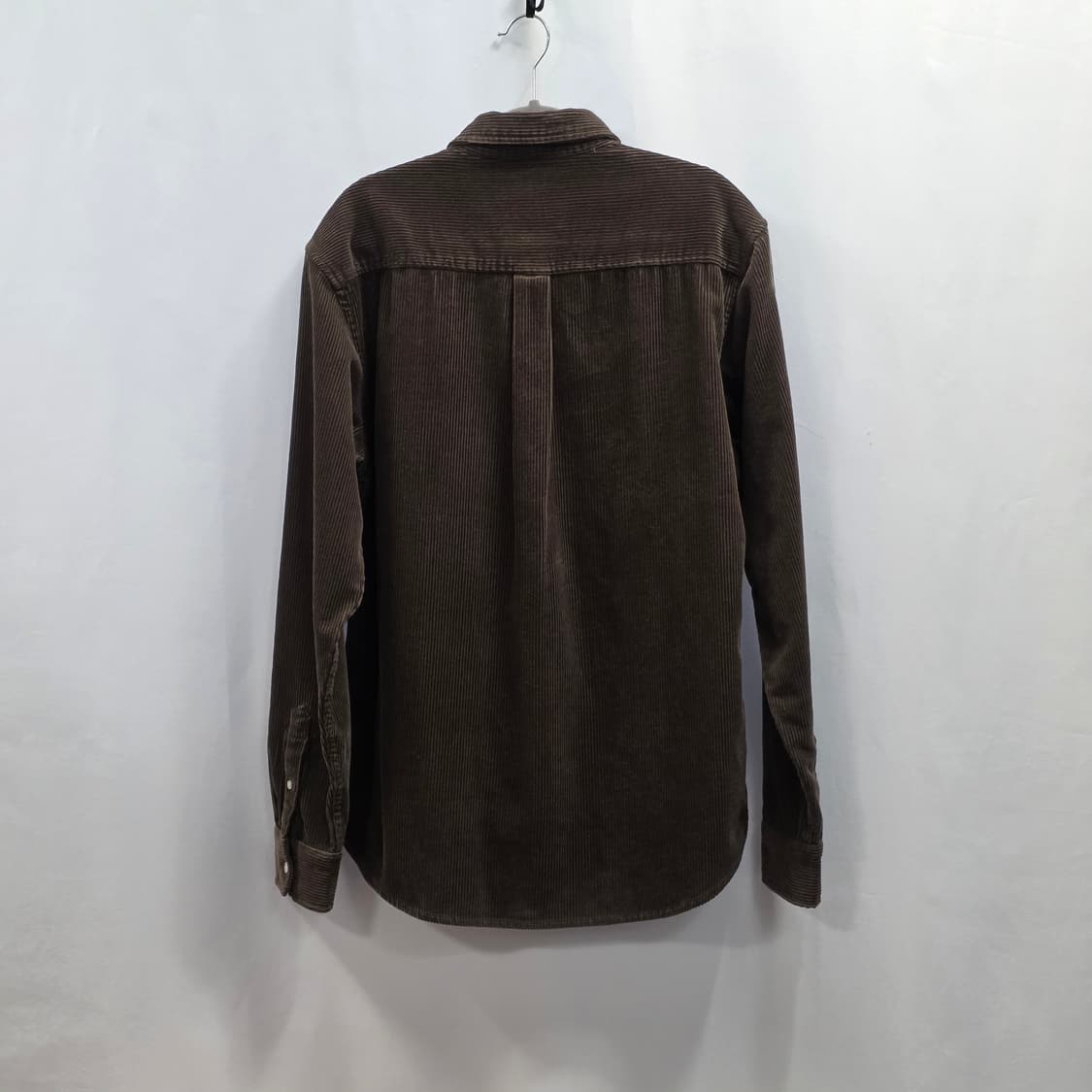 0066 Carhartt WIP 칼하트 매디슨 코듀로이 셔츠 M (브라운 상품이미지2