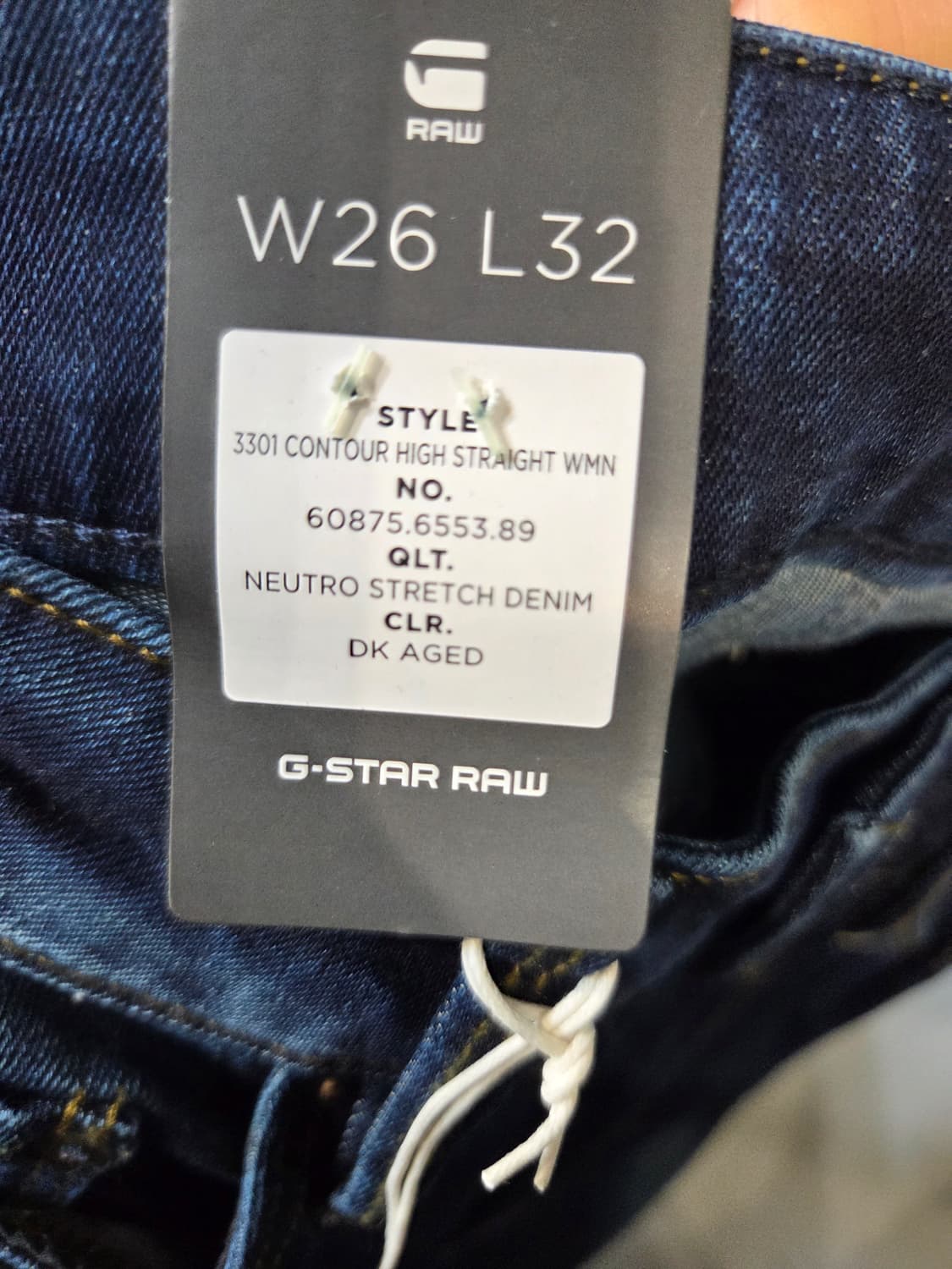 G-STAR RAW 다크 데님 W26 청바지 상품이미지6