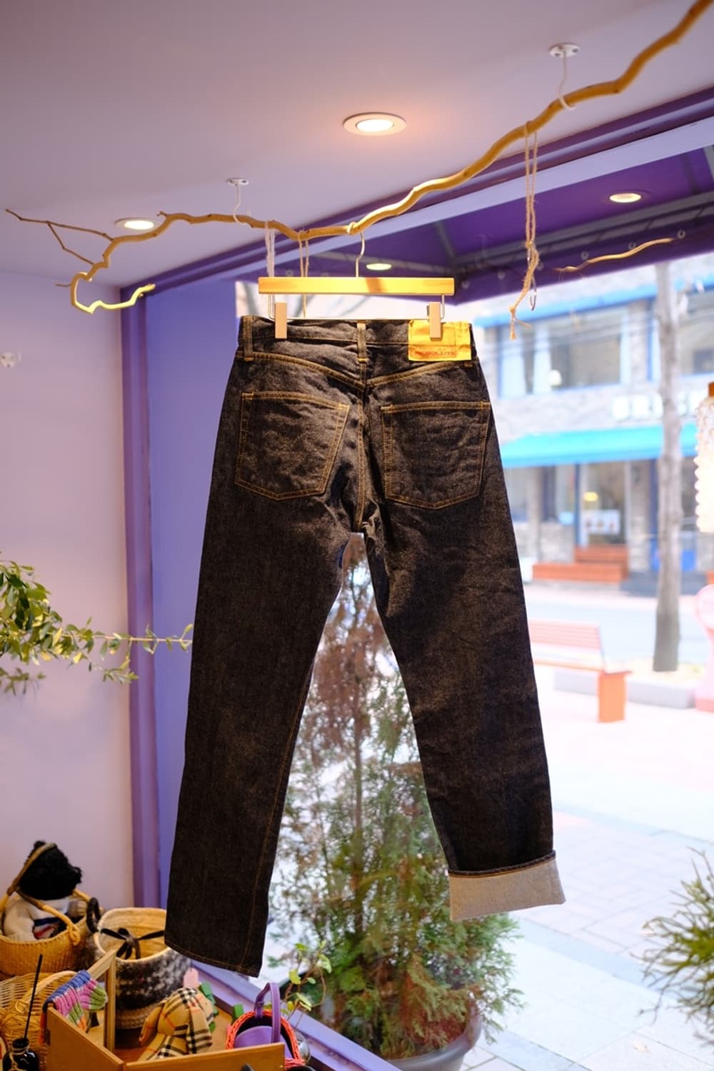 RESOLUTE 710 생지 셀비지 데님 상품이미지5