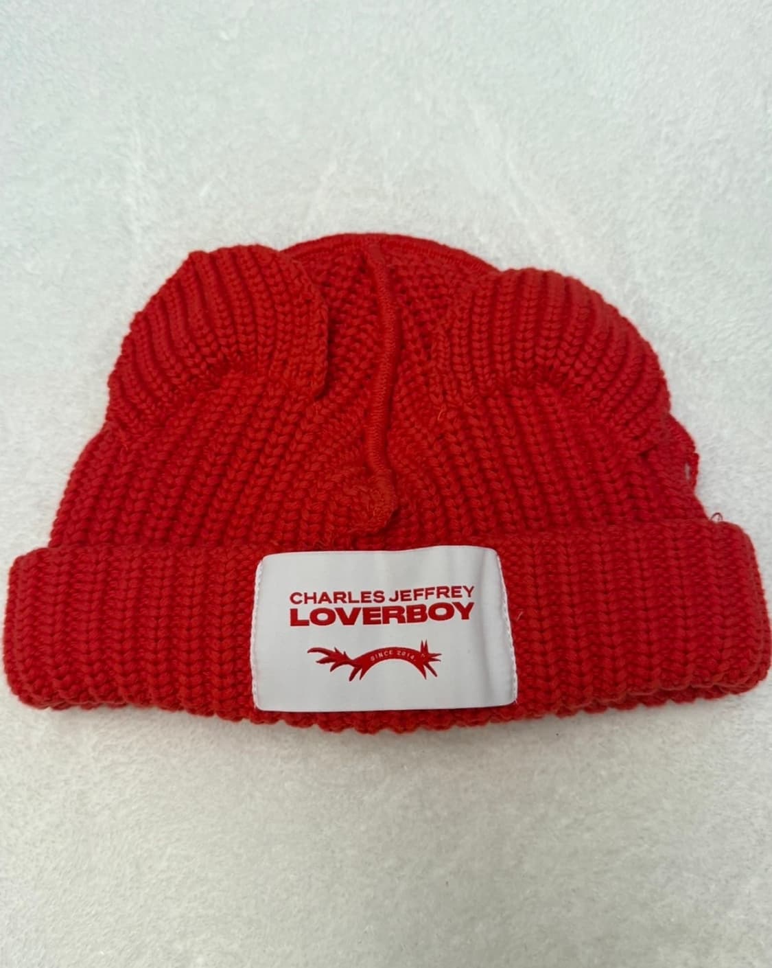 러버보이 비니 레드 찰리제프리 상품이미지1